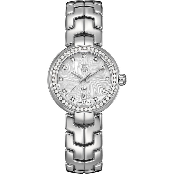 Tag Heuer Women's WAT1414.BA0954 Link Diamond Stainless Steel Watch