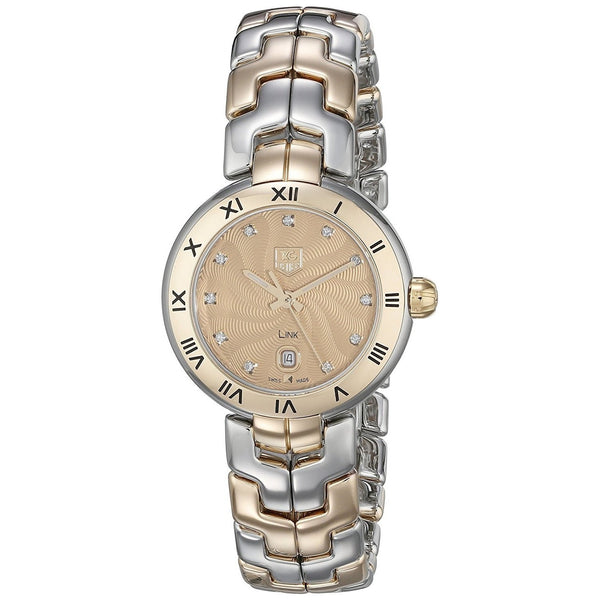 Tag Heuer Women's WAT1451.BB0955 Link Diamond Two-Tone Stainless Steel Watch