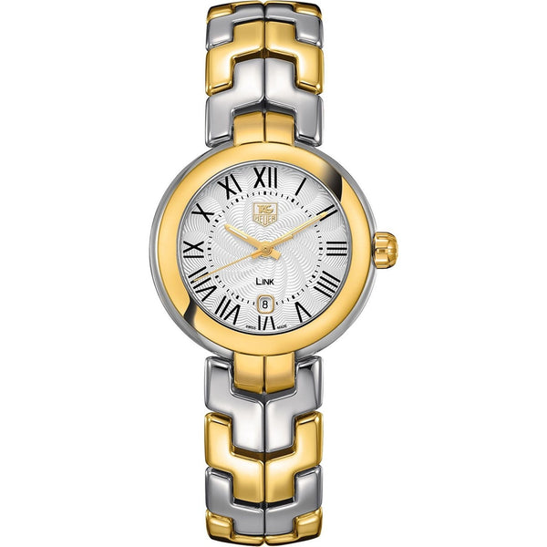 Tag Heuer Women's WAT1452.BB0955 Link 18kt yellow gold Two-Tone Stainless Steel Watch