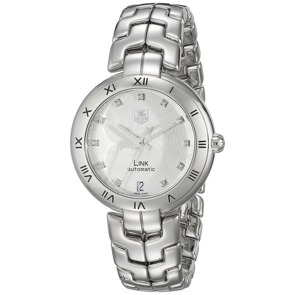 Tag Heuer Women's WAT2311.BA0956 Link Diamond Automatic Stainless Steel Watch