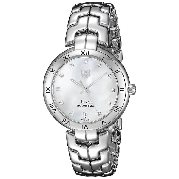 Tag Heuer Women's WAT2315.BA0956 Link Diamond Automatic Stainless Steel Watch