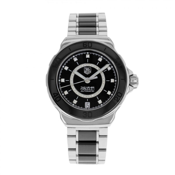 Tag Heuer Women's WAU2210.BA0859 Formula 1 Two-Tone Ceramic and Stainless Steel Watch