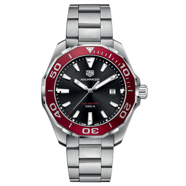Tag Heuer Men's WAY101B.BA0746 Aquaracer Stainless Steel Watch