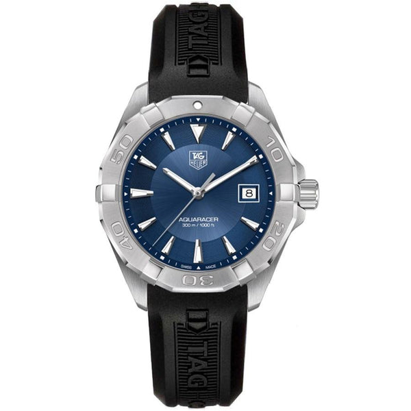 Tag Heuer Men's WAY1112.BT0710 Aquaracer Black Rubber Watch