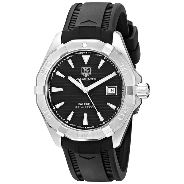 Tag Heuer Men's WAY2110.FT8021 Aquaracer Black Rubber Watch