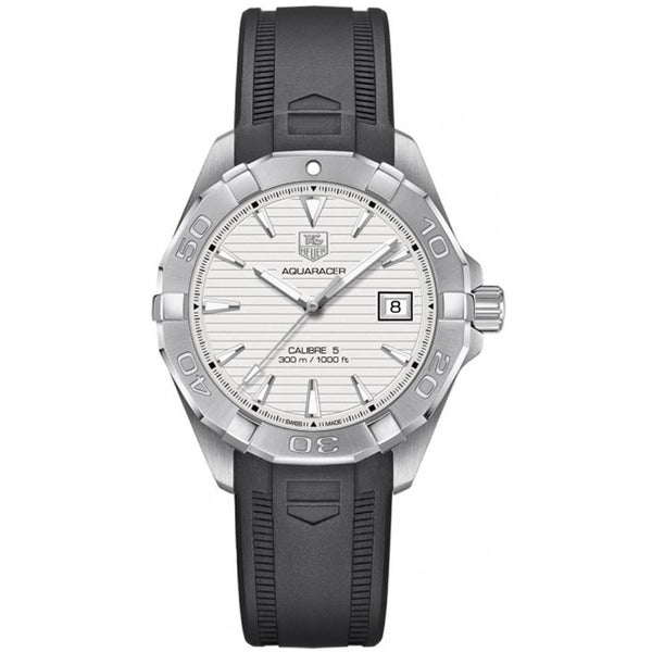 Tag Heuer Men's WAY2111.FT8021 Aquaracer Black Rubber Watch