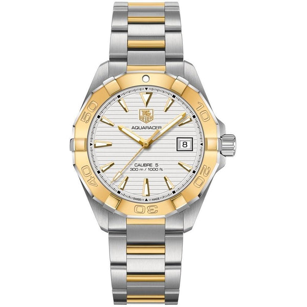 Tag Heuer Men's WAY2151.BD0912 Aquaracer 18kt Yellow Gold Automatic Two-Tone Stainless Steel and Gold Watch