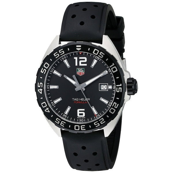 Tag Heuer Men's WAZ1110.FT8023 Formula One Black Rubber Watch