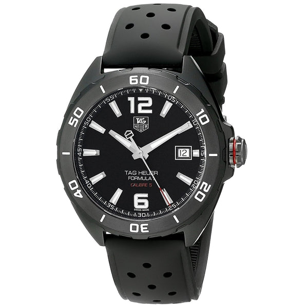 Tag Heuer Men's WAZ2115.FT8023 Formula 1 Automatic Black Rubber Watch