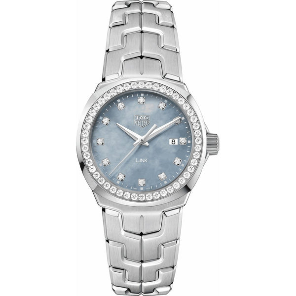Tag Heuer Women's WBC1319.BA0600 Link Diamond Stainless Steel Watch