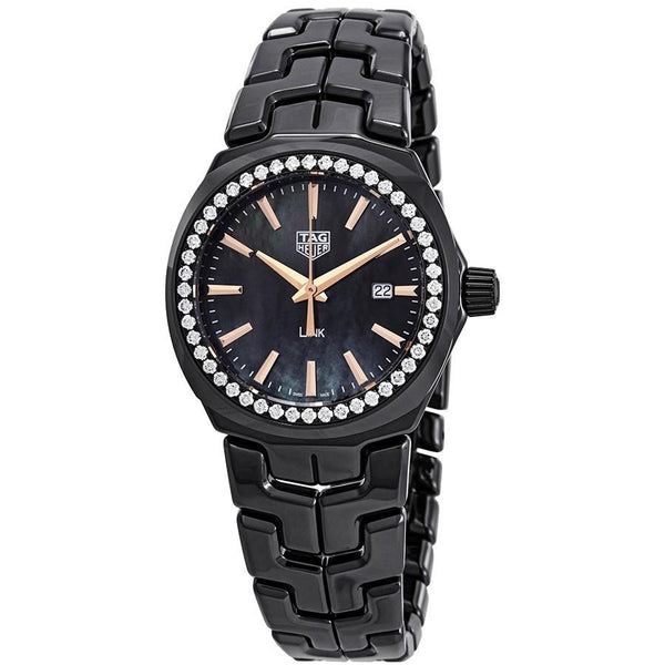 Tag Heuer Women's WBC1390.BH0744 Link Black Ceramic Watch