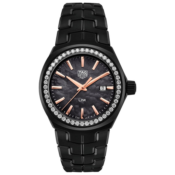 Tag Heuer Women's WBC1391.BH0745 Link Black Ceramic Watch