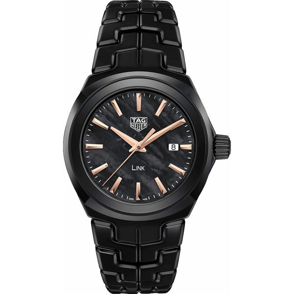 Tag Heuer Women's WBC1392.BH0744 Link Black Ceramic Watch
