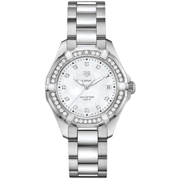 Tag Heuer Women's WBD131C.BA0748 Aquaracer Diamond Stainless Steel Watch