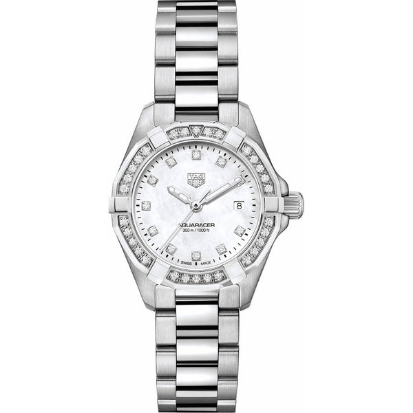 Tag Heuer Women's WBD1415.BA0741 Aquaracer Diamond Stainless Steel Watch