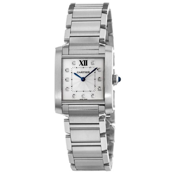 Cartier Women's WE110007 Tank Francaise Diamond Stainless Steel Watch