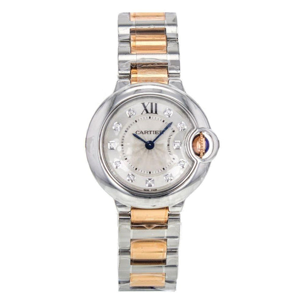 Cartier Women's WE902030 Ballon Bleu de Cartier Diamond Two-Tone Stainless Steel Watch