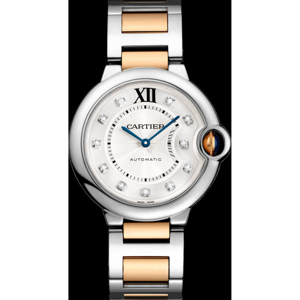 Cartier Women's WE902031 Ballon Bleu de Cartier Diamond Two-Tone Stainless Steel Watch