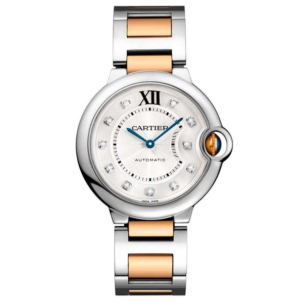 Cartier Women's WE902044 Ballon Bleu Diamonds Two-Tone Stainless Steel Watch