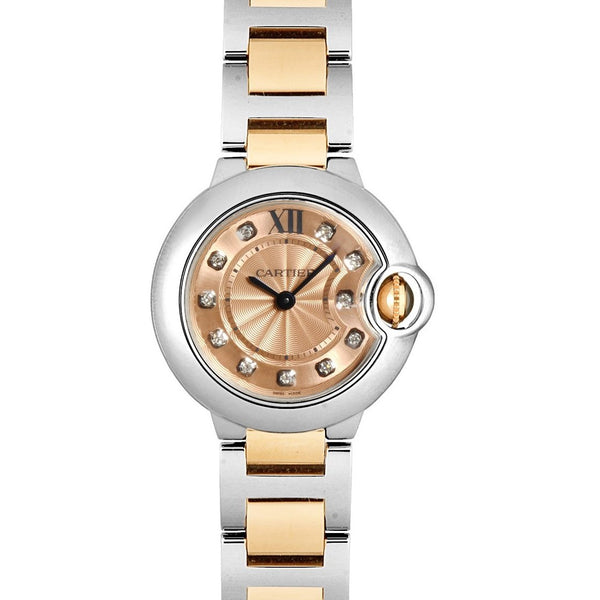 Cartier Women's WE902052 Ballon Bleu Diamonds Two-Tone Stainless Steel Watch