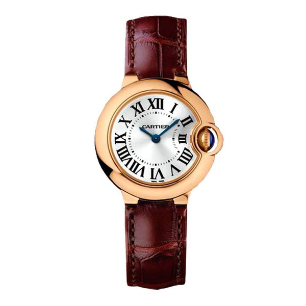 Cartier Women's WGBB0007 Ballon Bleu De Cartier Brown Leather Watch