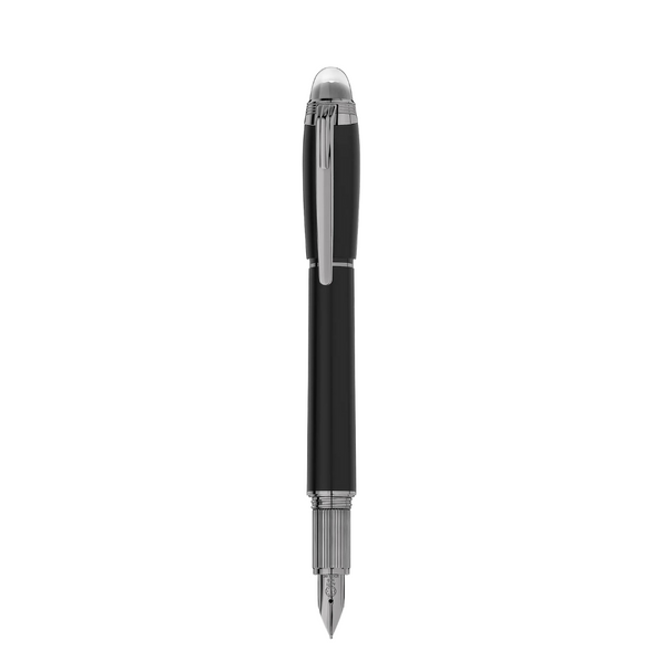 Montblanc StarWalker UltraBlack Precious Resin Fountain Pen (F)