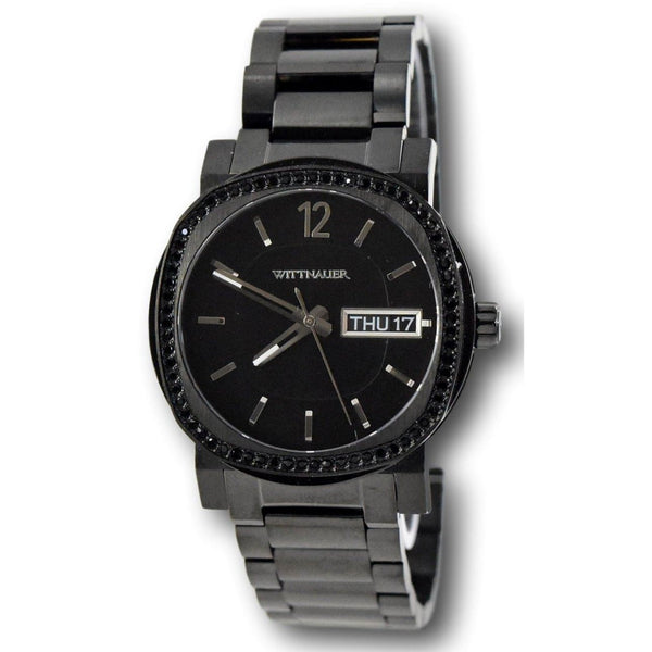 Wittnauer Men's WN3050 Black Stainless Steel Watch