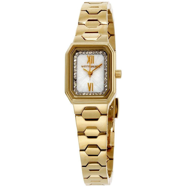 Wittnauer Women's WN4051 Madelyn Sets of Crystal Gold-Tone Stainless Steel Watch