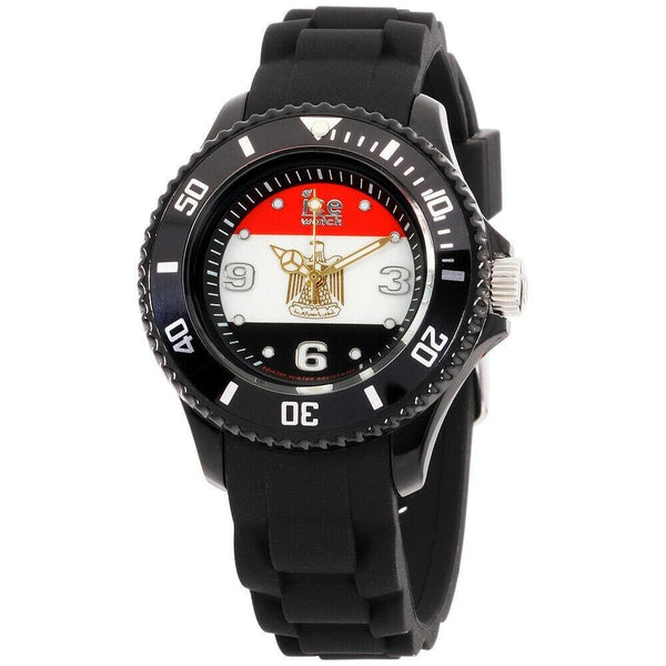 Ice Watch Unisex WO.EG.S.S.12 Ice-World Black Silicone Watch
