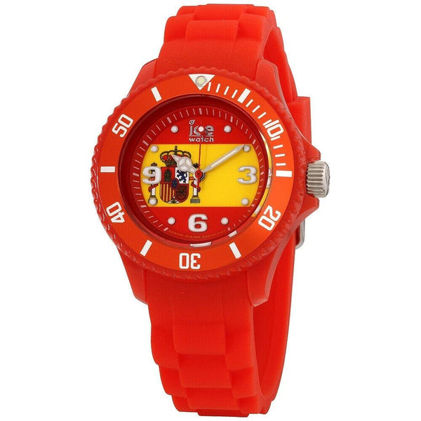 Ice Watch Unisex WO.ES.S.S.12 Ice-World Red Silicone Watch