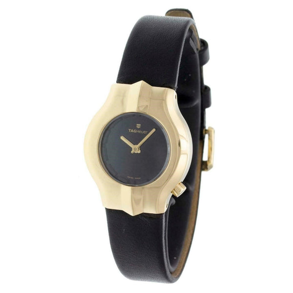 Tag Heuer Women's WP1441.FC8148 Alter Ego Black Leather Watch