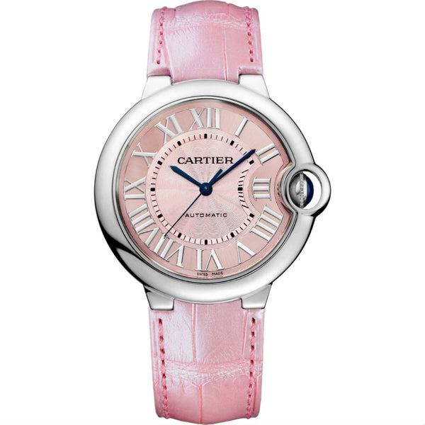Cartier Women's WSBB0007 Ballon Bleu Pink Leather Watch
