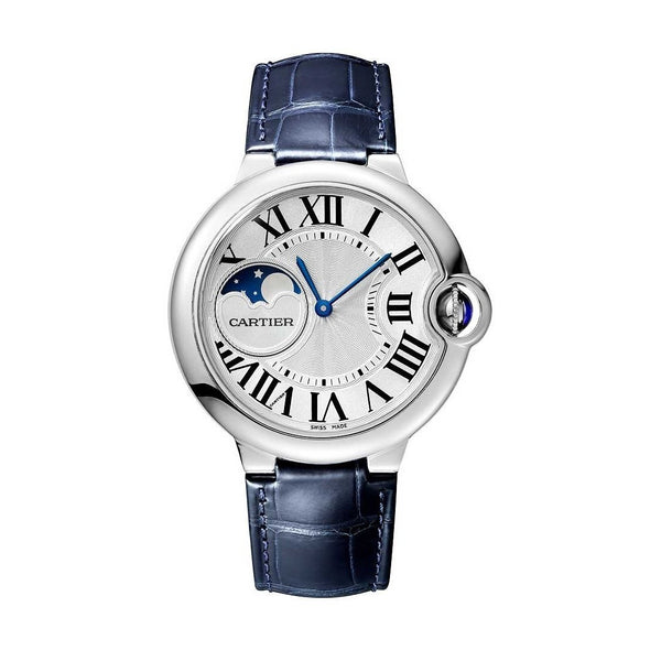 Cartier Women's WSBB0020 Ballon Bleu Blue Leather Watch