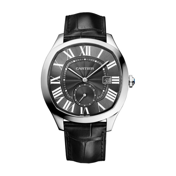 Cartier Men's WSNM0009 Drive De Cartier Black Leather Watch