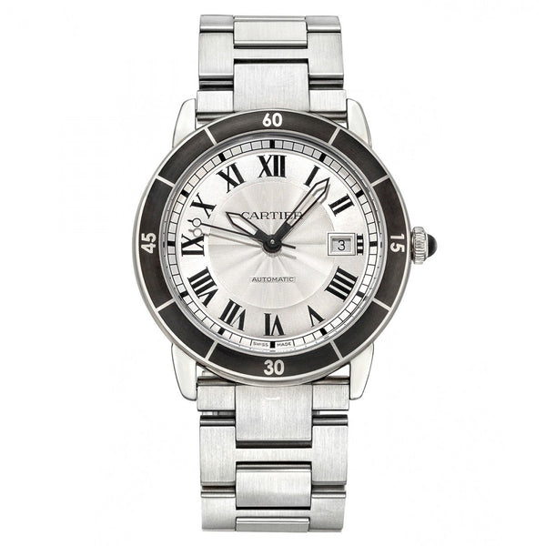 Cartier Men's WSRN0010 Ronde Croisiere De Cartier Stainless Steel Watch