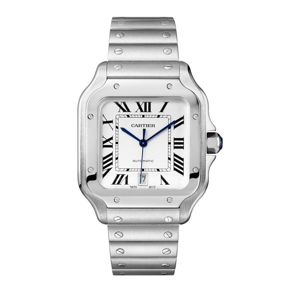 Cartier Men's WSSA0009 Santos Stainless Steel Watch