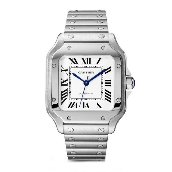 Cartier Unisex WSSA0010 Santos Stainless Steel Watch