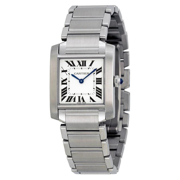 Cartier Women's WSTA0005 Tank Francaise Stainless Steel Watch