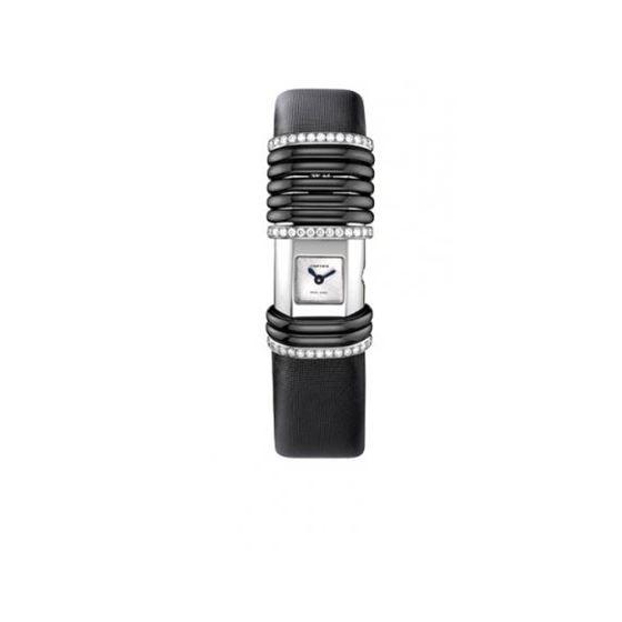 Cartier Women's WT0005500 Declaration Black Fabric Watch