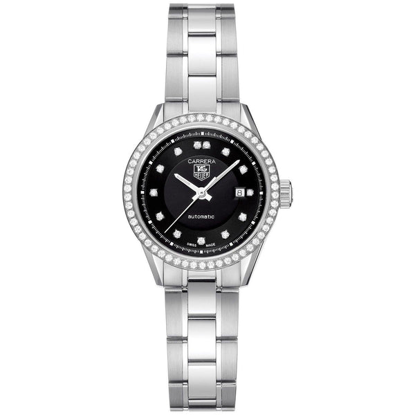 Tag Heuer Women's WV2412.BA0793 Carrera Diamond Automatic Stainless Steel Watch