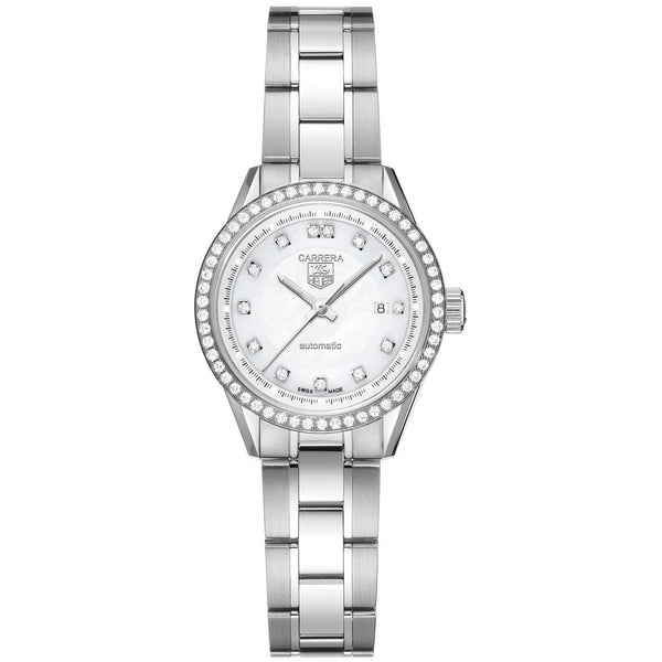 Tag Heuer Women's WV2413.BA0793 Carrera Diamond Automatic Stainless Steel Watch