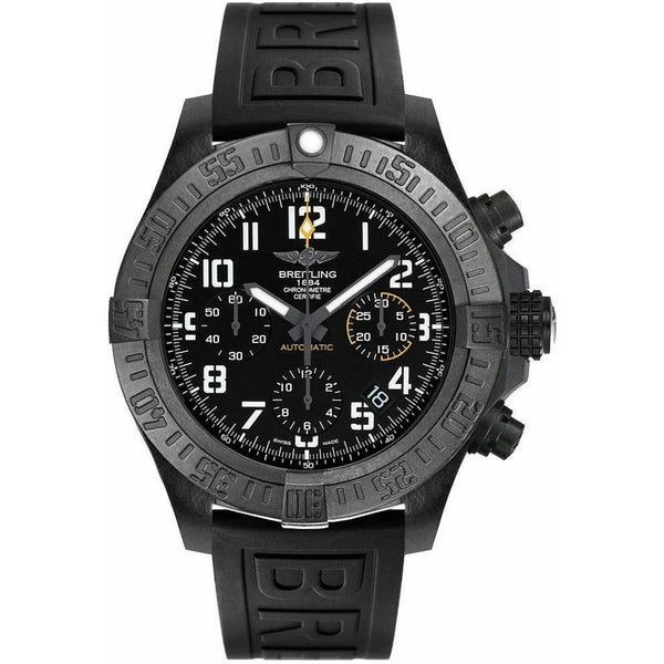 Breitling Men's XB0180E4-BF31-153S Avenger Hurricane Chronograph Black Rubber Watch