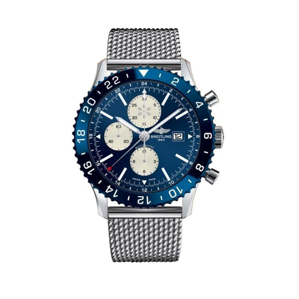 Breitling Men's Y2431016-C970-152A Chronoliner Chronograph Stainless Steel Watch