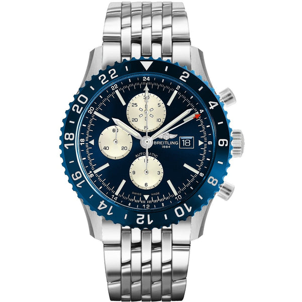 Breitling Men's Y2431016-C970-453A Chronoliner Chronograph Stainless Steel Watch
