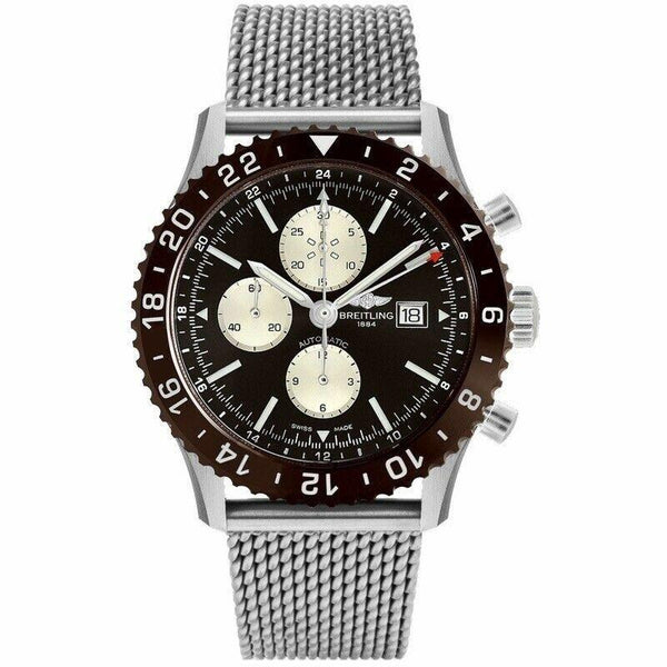 Breitling Men's Y2431033-Q621-152A Chronoliner Chronograph Stainless Steel Watch