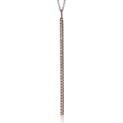 Zeghani 14K Diamond The Minimalist Pendant