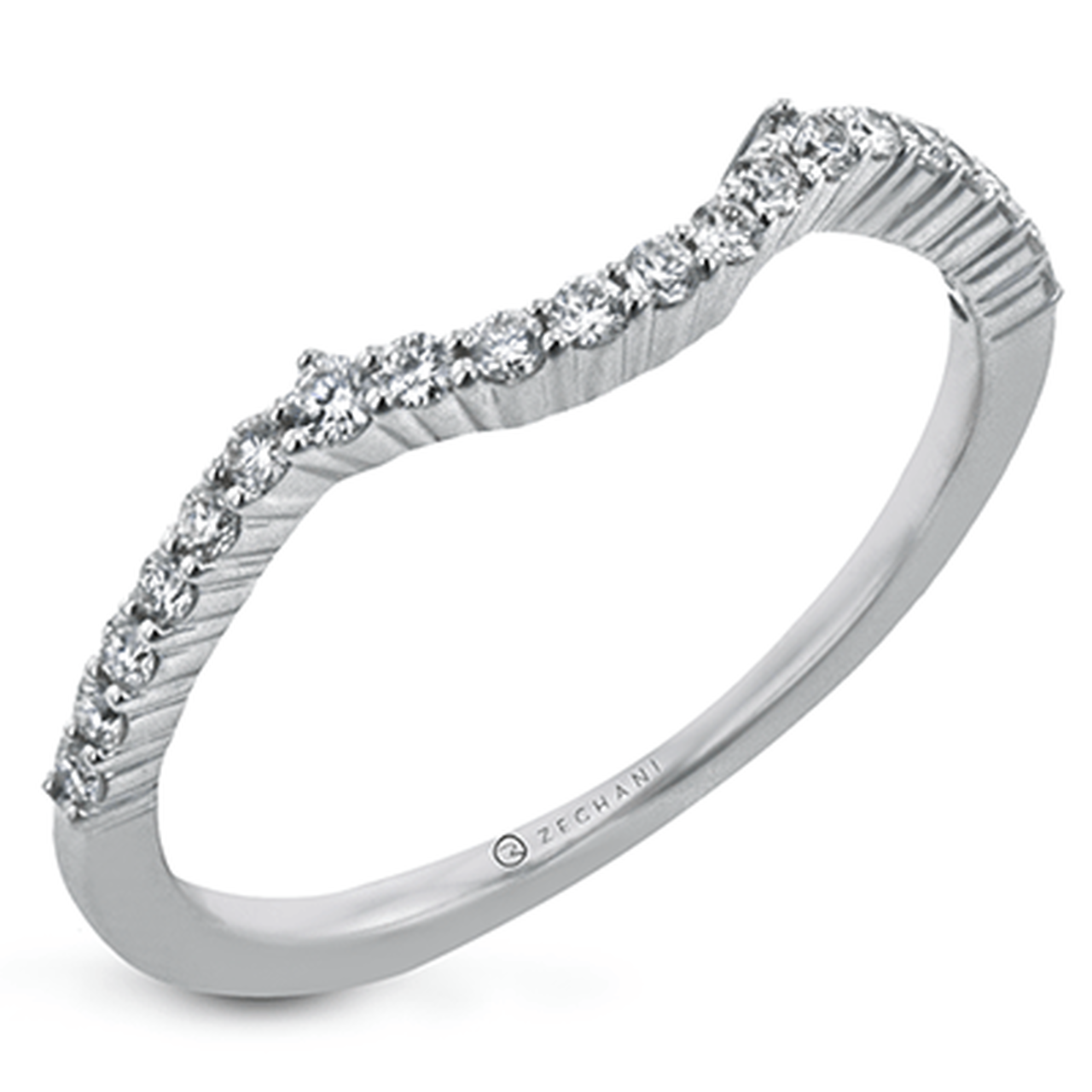 Zeghani 14K Diamond Ring Band