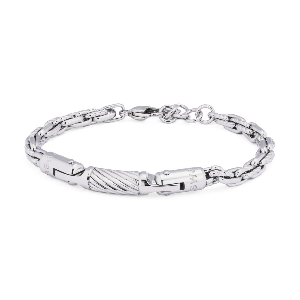 Bounty Steel Chain Bracelet (Silver)