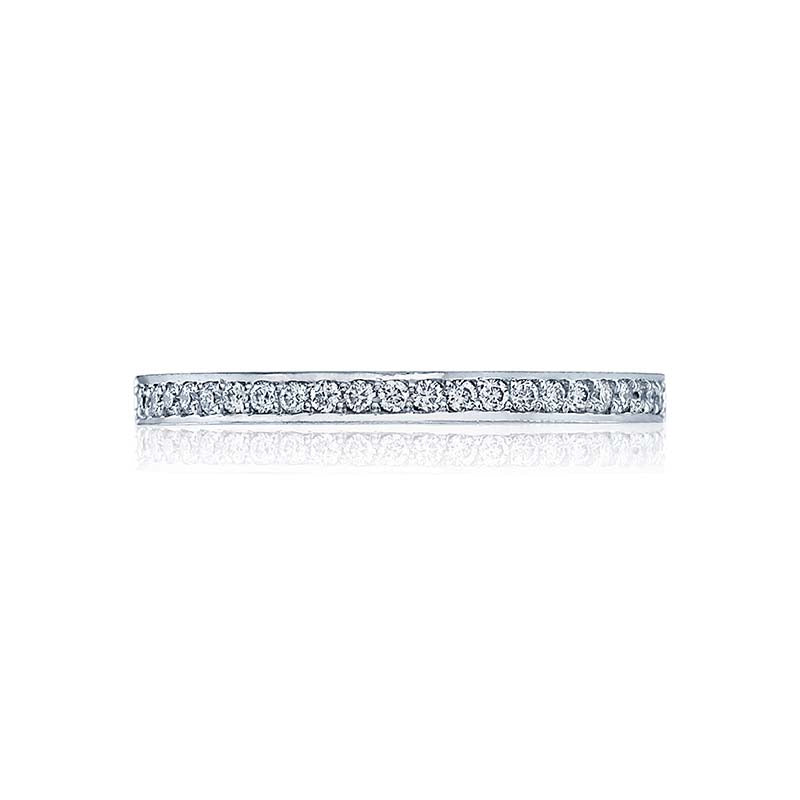 Tacori Platinum Dantela Anniversary Wedding Band - 2630BMDP12