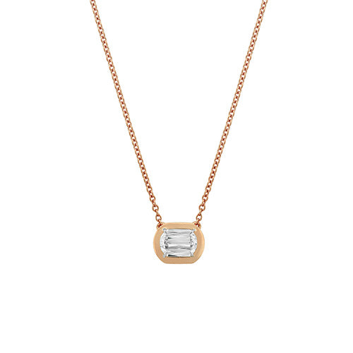 Christopher Designs L'Amour Crisscut Diamond Necklace - L198P050R_1